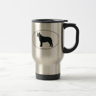 Australian Cattle Dog Silhouette Reisbeker