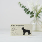 Australian Cattle Dog Visitekaartje (Staand voorkant)