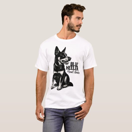 Australian Cattledog [00334b] T-shirt (Voorkant volledig)