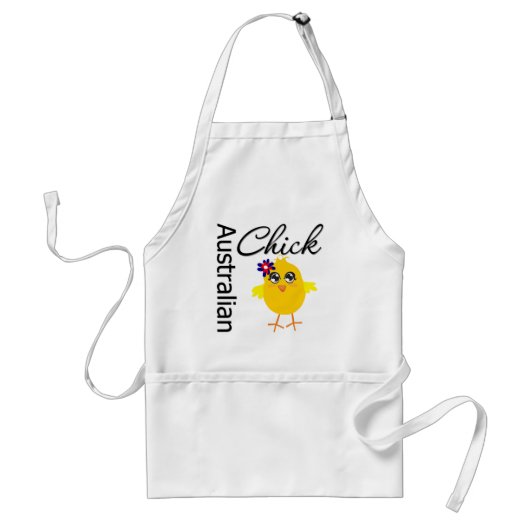 Australian Chick Standaard Schort (Voorkant)