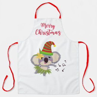 Australian Christmas Schattige Dancing Koala Desig Schort