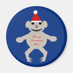 Australian Chrisytmas Koala Beer Magnet Magneet