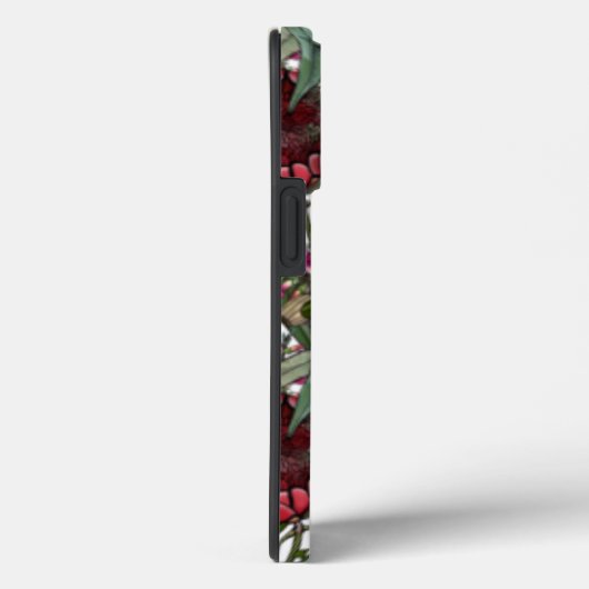 Australian Crimson Rosella en Wildflower Pattern Case-Mate iPhone Case (Achterkant / Rechts)