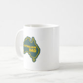 Australian Dad - Fête des pères Mug pour un Austra (Devant gauche)