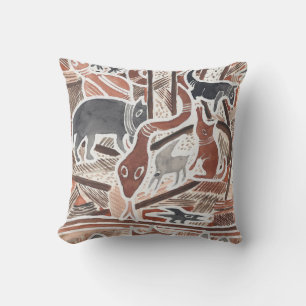 Australian Dreams Mythical Animals Snake Coussin