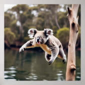 Australian Drop Beer Koala Poster (Voorkant)