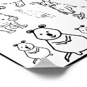 Australian Endangals Animaux, Poster (Coin)