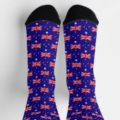 Australian flag pattern custom crew sokken voor ma (Top)