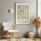 Australian Flora Botanical Art Print | inheemse wi