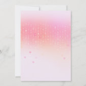 Australian Floral Bridal Tea Kaart (Achterkant)