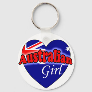 Australian Girl Sleutelhanger