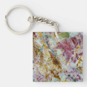 Australian Green Opalite Slab Sleutelhanger