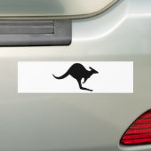 Australian Kangaroo Bumpersticker (Op auto)