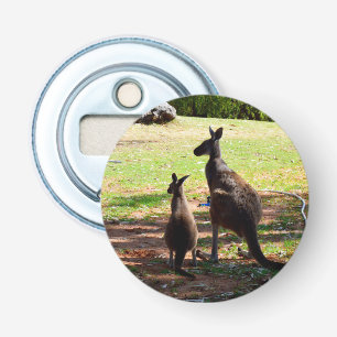 Australian Kangaroo @ Joey, Magnetic Bottle Opener