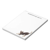 Australian Kelpie Dog Notitieblok (Gedraaid)