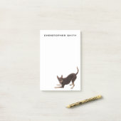 Australian Kelpie Dog Post-it® Notes (Op bureau)