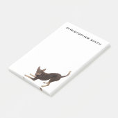 Australian Kelpie Dog Post-it® Notes (Schuin)