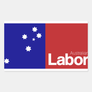 Australian Labour Party 2013 Rechthoekige Sticker