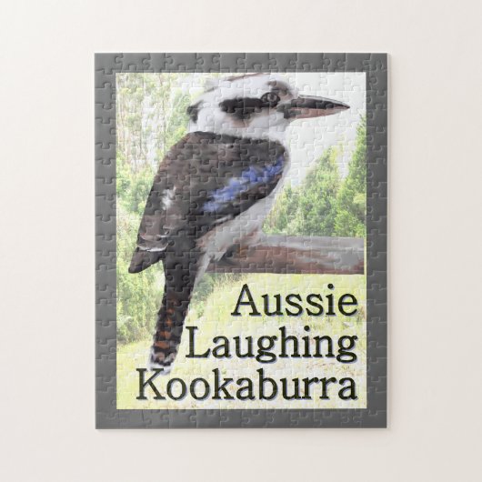 Australian Laughing Kookaburra Bird. Legpuzzel (Verticaal)