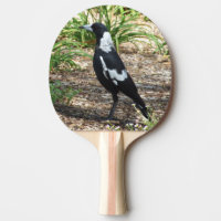 Australian Magpie Ping Pong Paddle