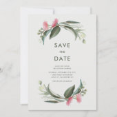 Australian Native Gum Blossom Save the Date (Voorkant)