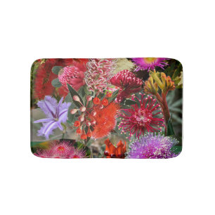 Australian Native Wild Flowers Small Badmat