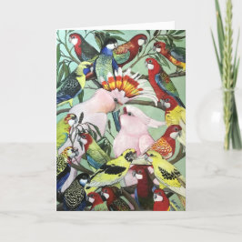 Australian Natives Christmas Kaart