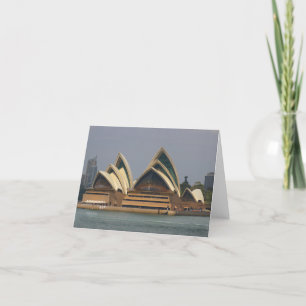 Australian Opera House Notecard Kaart