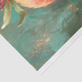 Australian Parrot Native Floral Crown Decoupage Tissuepapier (Detail)