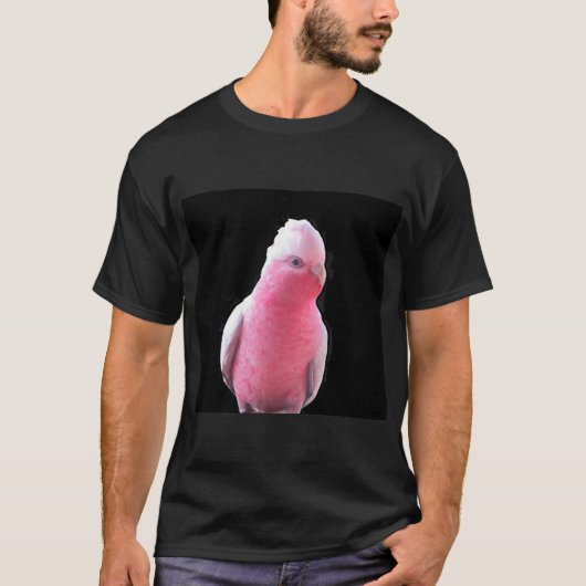 Australian Pink Galah T-shirt (Voorkant)