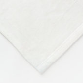 Australian Sheepdog op Large Fleece Blanket (Hoek)