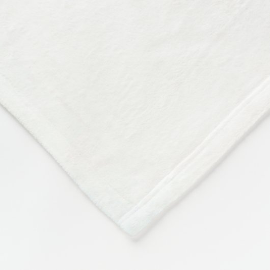 Australian Sheepdog op Large Fleece Blanket (Hoek)