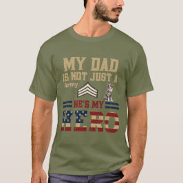 Australian Shepherd Army Sergeant Dad T-shirt
