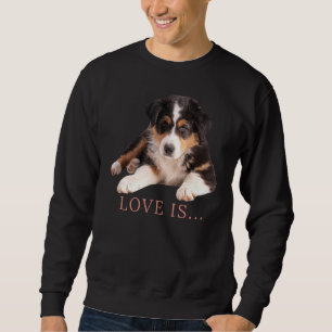 Australian Shepherd Aussie Mam Dad Love Dog T-shir Trui