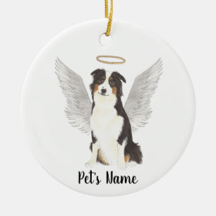Australian Shepherd Aussie Sympathie Herdenking Keramisch Ornament