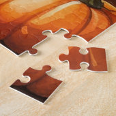 Australian Shepherd Autumn verlaat Thanksgiving Legpuzzel (Zijkant)