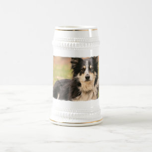 Australian Shepherd Beer Stein Bierpul