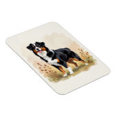 Australian Shepherd Black Tricolor Aussie Dog Magneet (Rechterzijde)