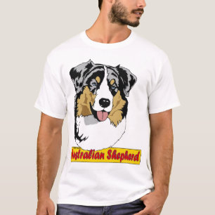 Australian Shepherd- blauwe merle T-shirt