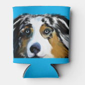 Australian Shepherd Blikjeskoeler (Voorkant)