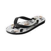 Australian Shepherd Botten and Paws Kinder Teenslippers (Schuin)