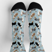 Australian Shepherd Botten and Paws Socks Sokken (Top)