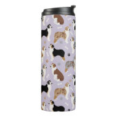 Australian Shepherd Botten and Paws Thermosbeker (Gedraaid links)