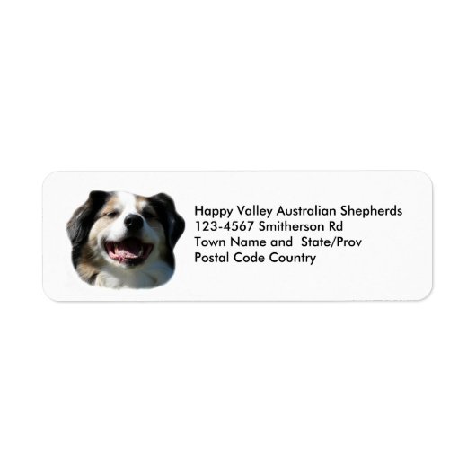 Australian Shepherd Breeder Sticker (Voorkant)