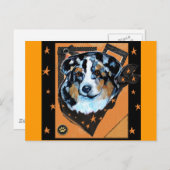 AUSTRALIAN SHEPHERD BRIEFKAART (Voorkant / Achterkant)