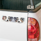 Australian Shepherd Bumpersticker (Op Truck)