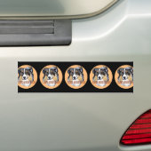 AUSTRALIAN SHEPHERD BUMPERSTICKER (Op auto)