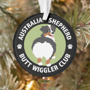 Australian Shepherd Butt Wiggler Club (Tricolor)