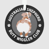 Australian Shepherd Butt Wigglers Club - Red Merle (dos)