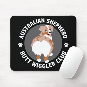 Australian Shepherd Butt Wigglers Club - Red Merle Muismat